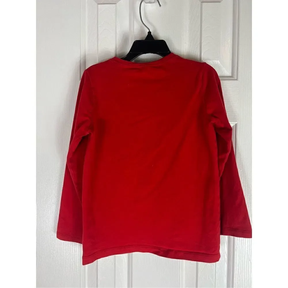 Ralph Lauren Childs Red Shirt Size 6